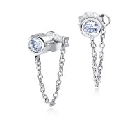 Silver Stud Earrings STS-3496